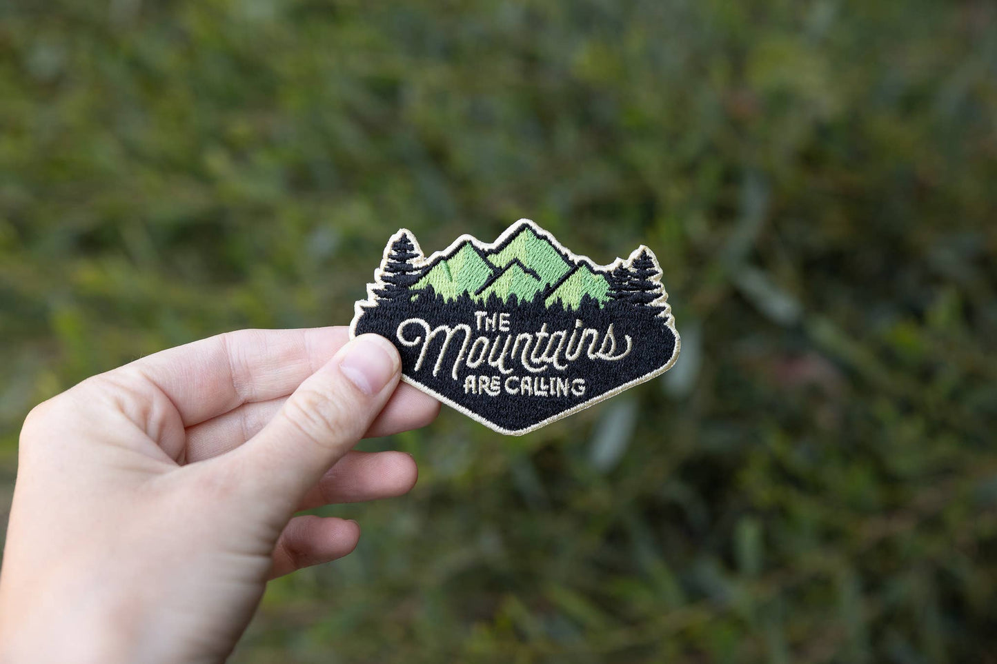 The Mountains Are Calling | Embroidered Patch