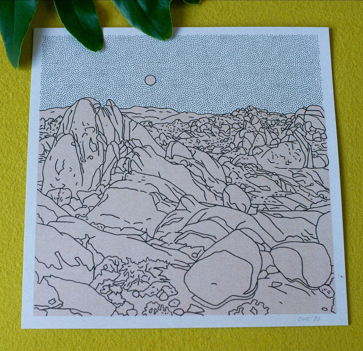 Desert Mountain #23 12x12
