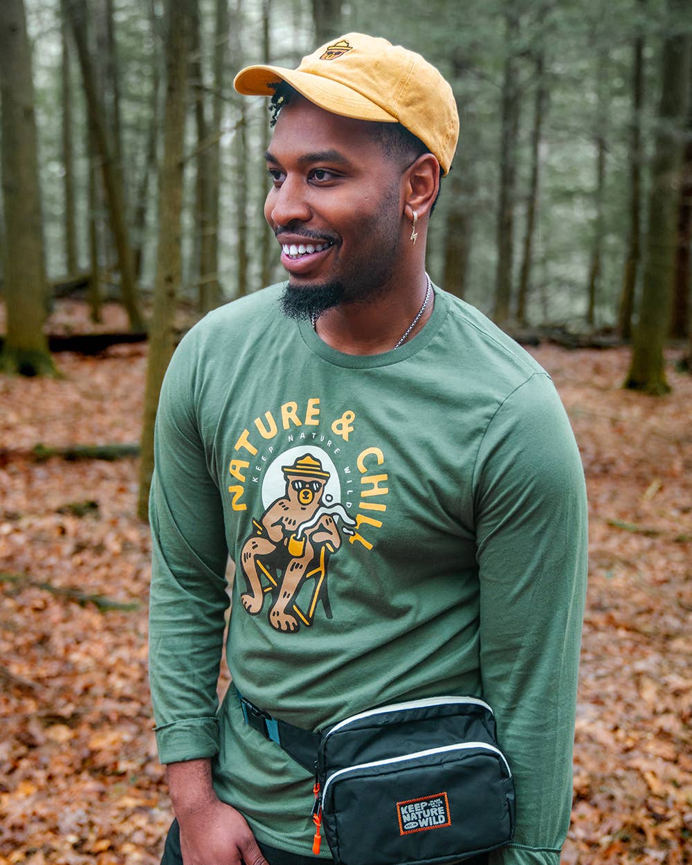 Wildbear Dad Hat | Mustard