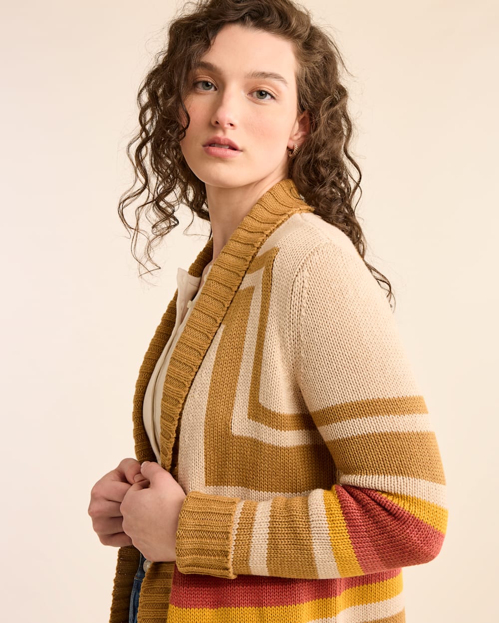 HARDING OPEN FRONT CARDIGAN