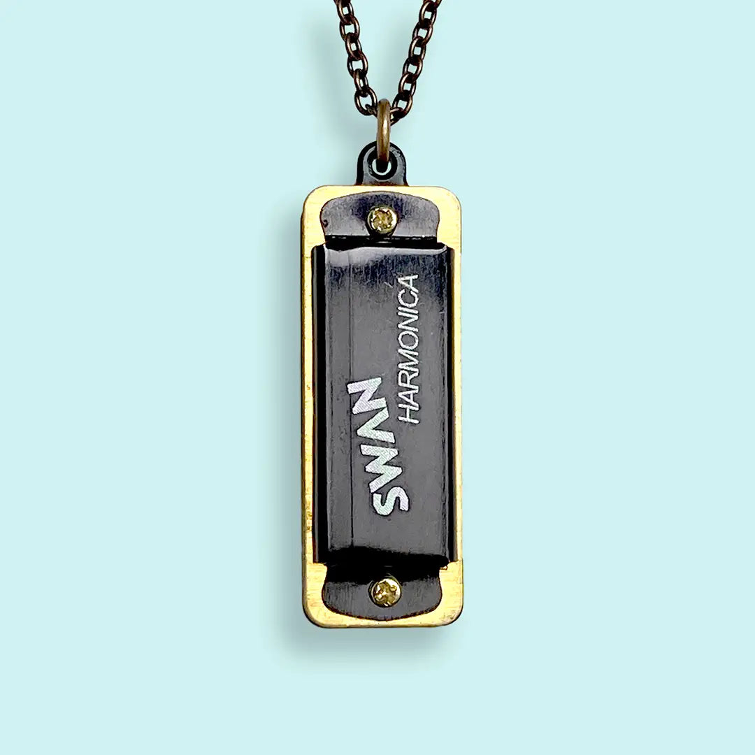 Harmonica Necklace