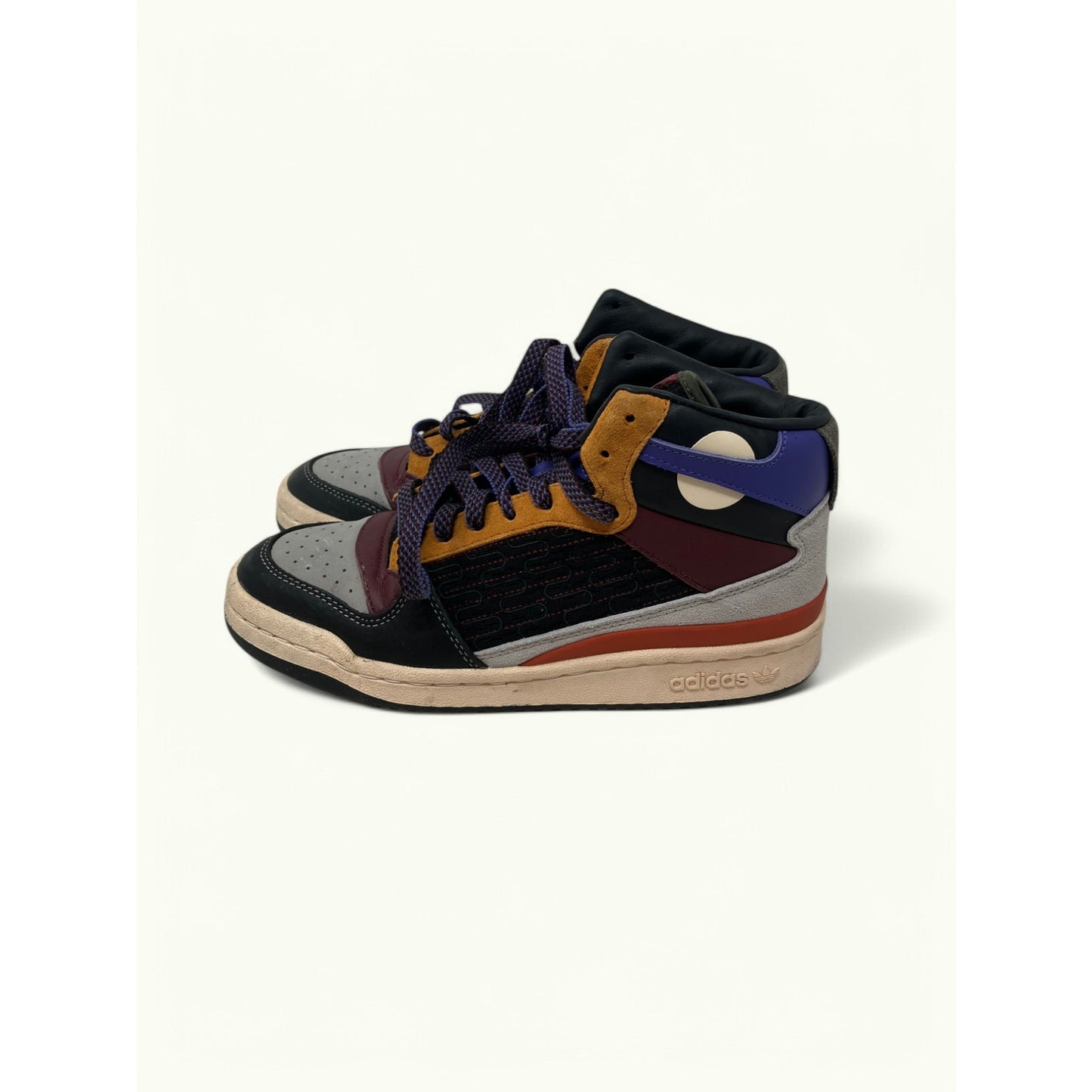 Forum Mid Patchwork Adidas Men's Size 5.5 Women's 7