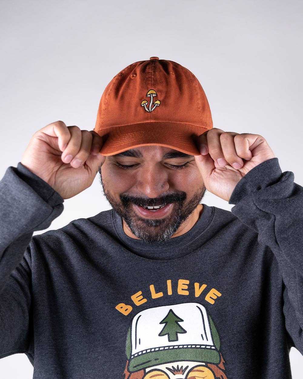 Shroom Dad Hat | Burnt Orange