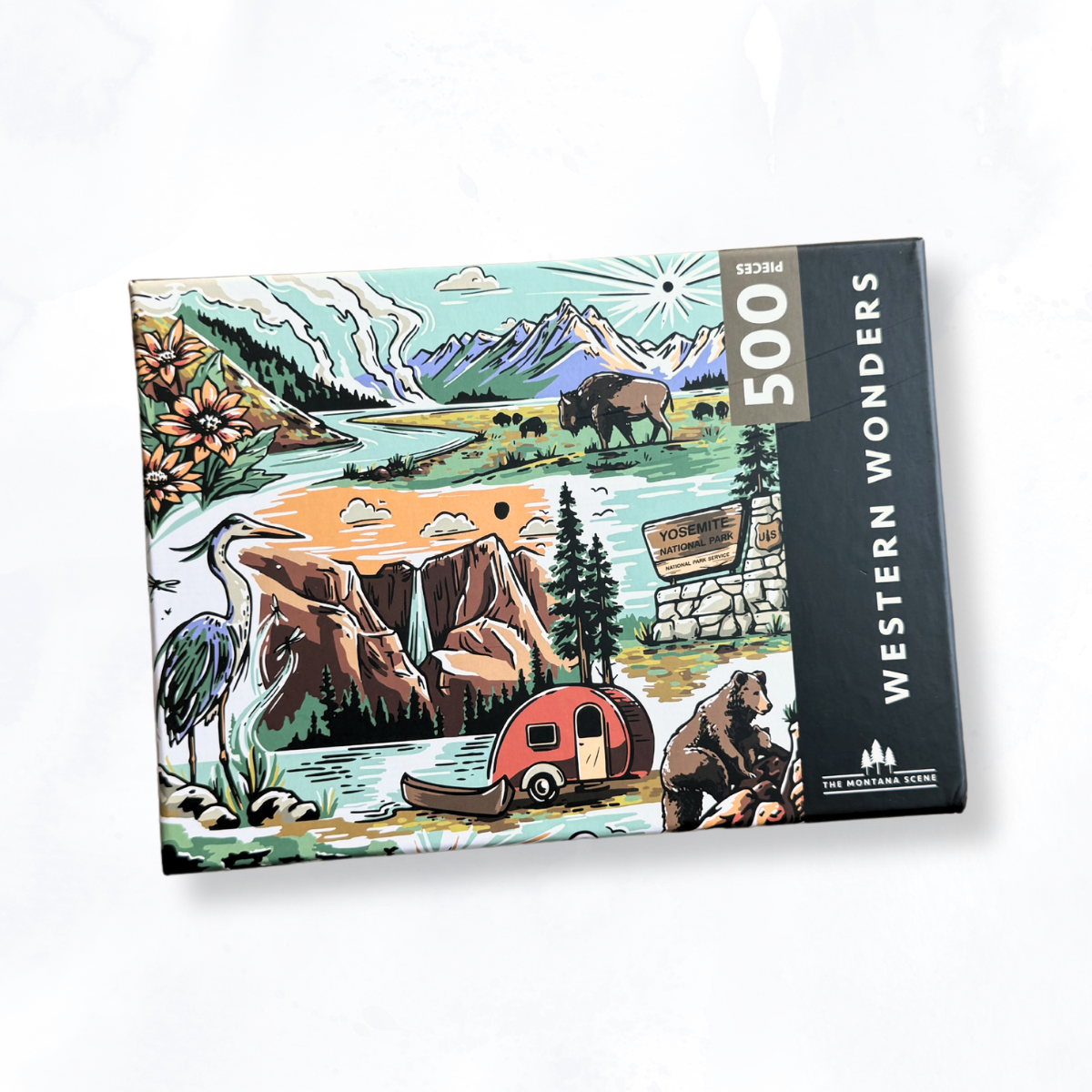 Western Wonders Puzzle - 500 Piece Puzzle