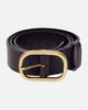 Marin | Statement Buckle Leather Belt