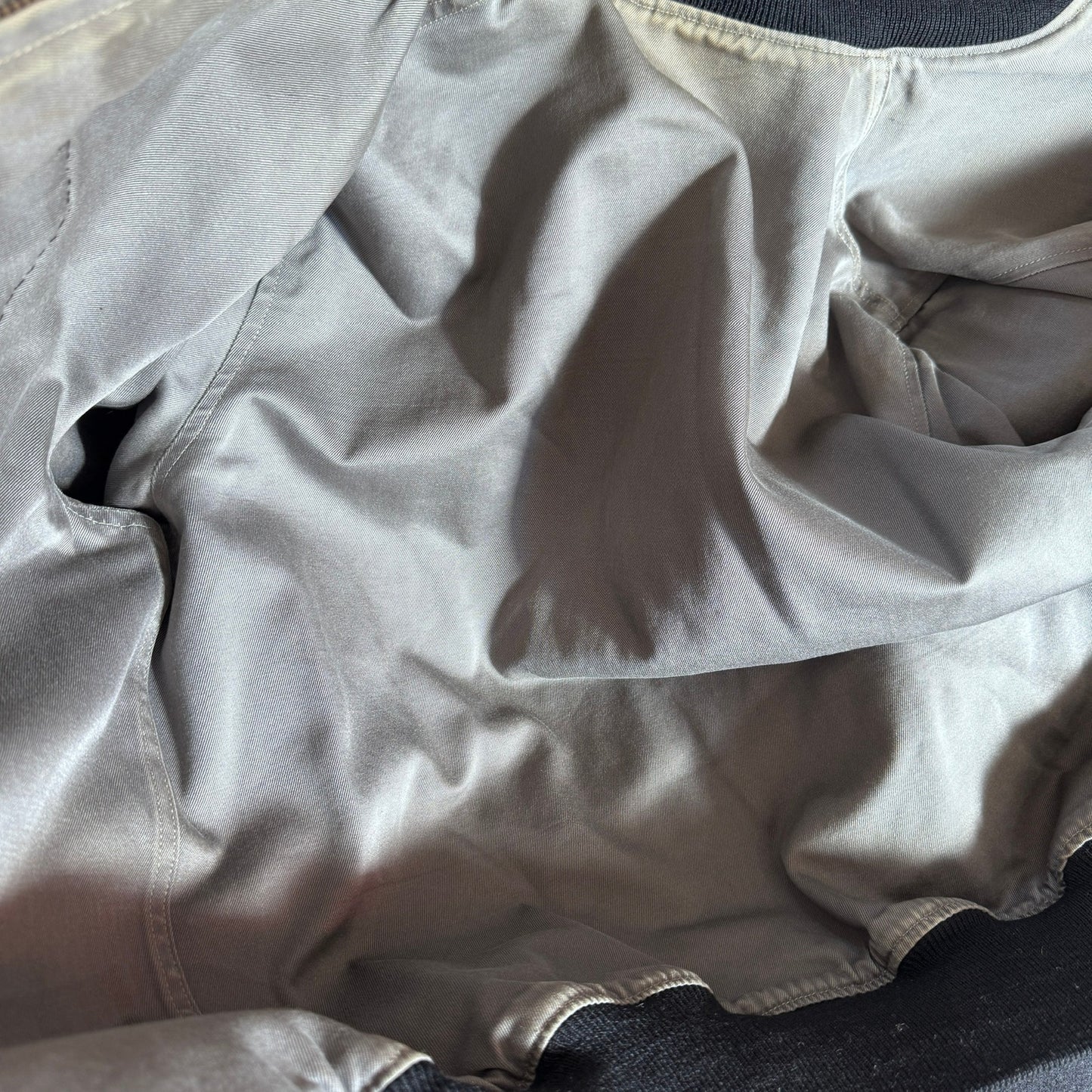 Vintage West Point Cadet Jacket Bomber Style Men's M/L Grey Athletic Letter 1957