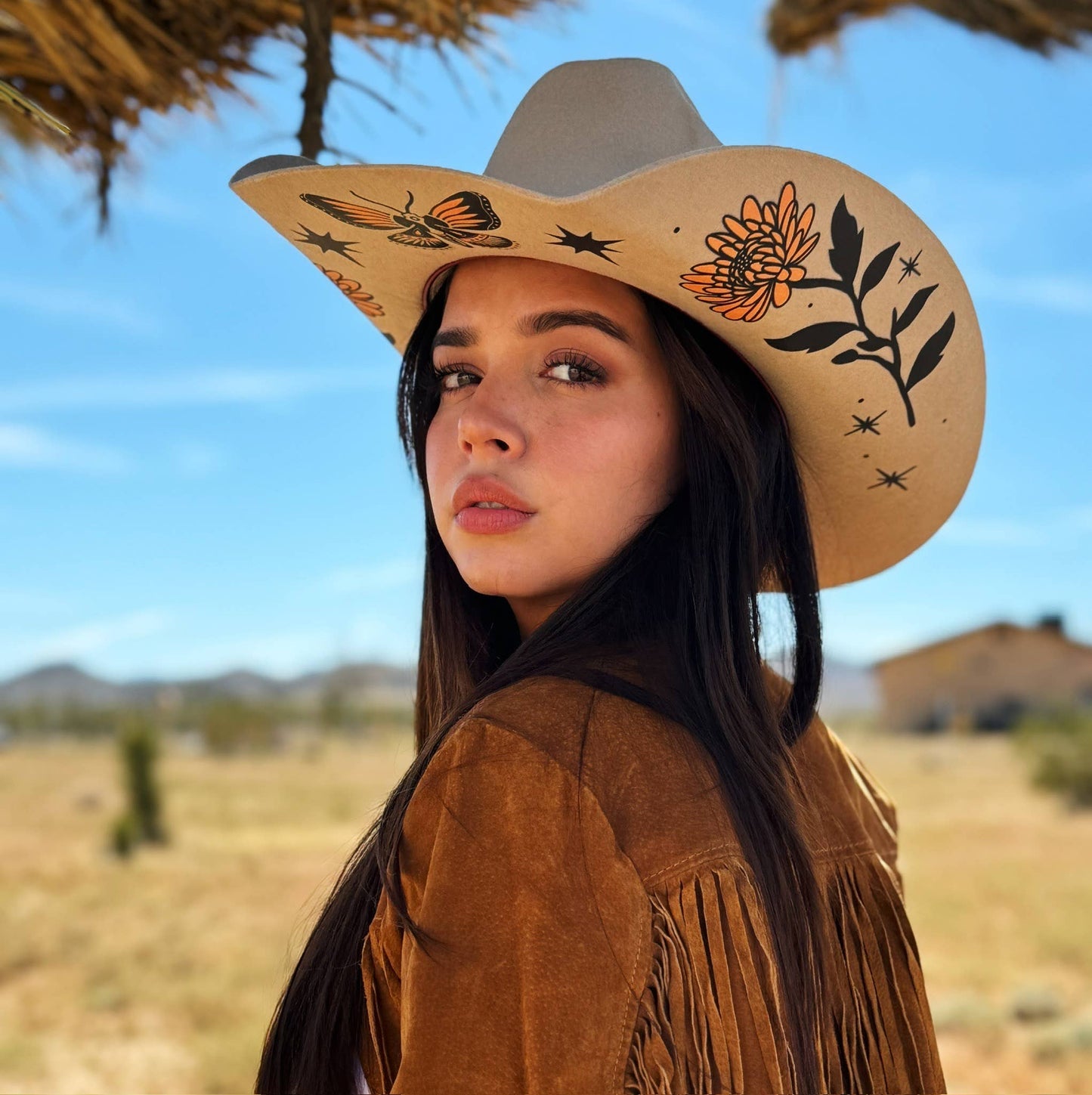 The Presley Cowboy Hat (western, cattleman, wool)