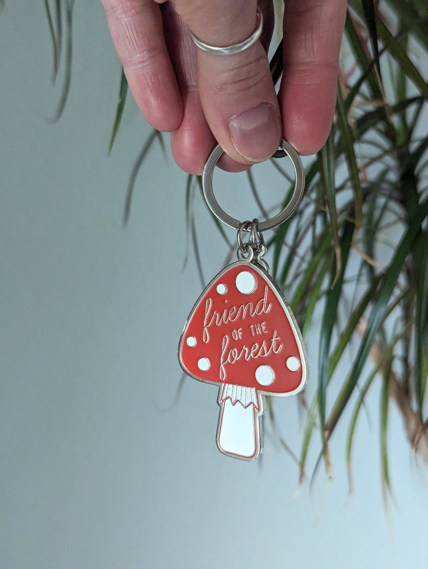 Keychain | friend of the forest mushroom