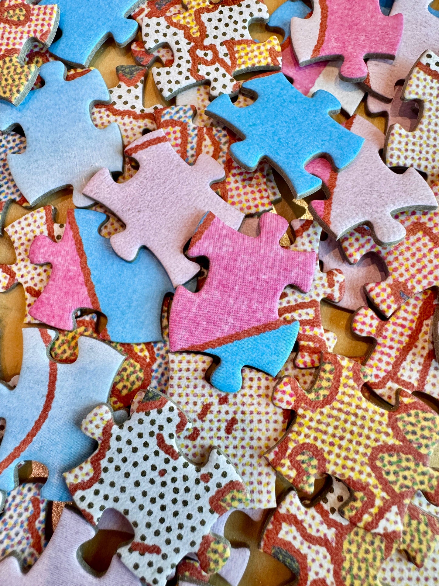 Desert Mountain Puzzle by Caroline Clark
