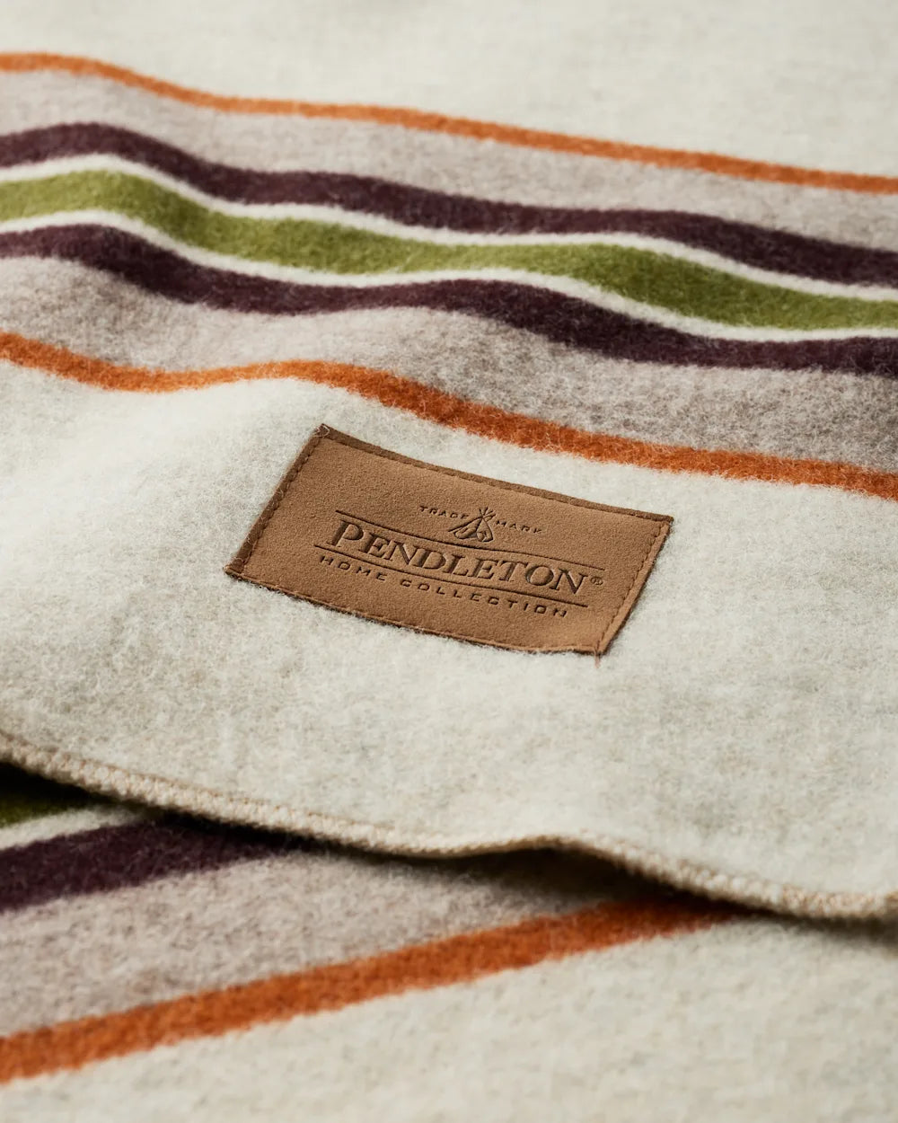 Bridger Stripe Throw Blanket - Ivory Mix