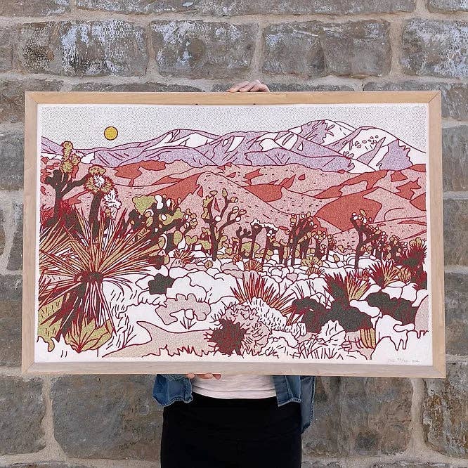 Purple Mountain 24"x36" Print