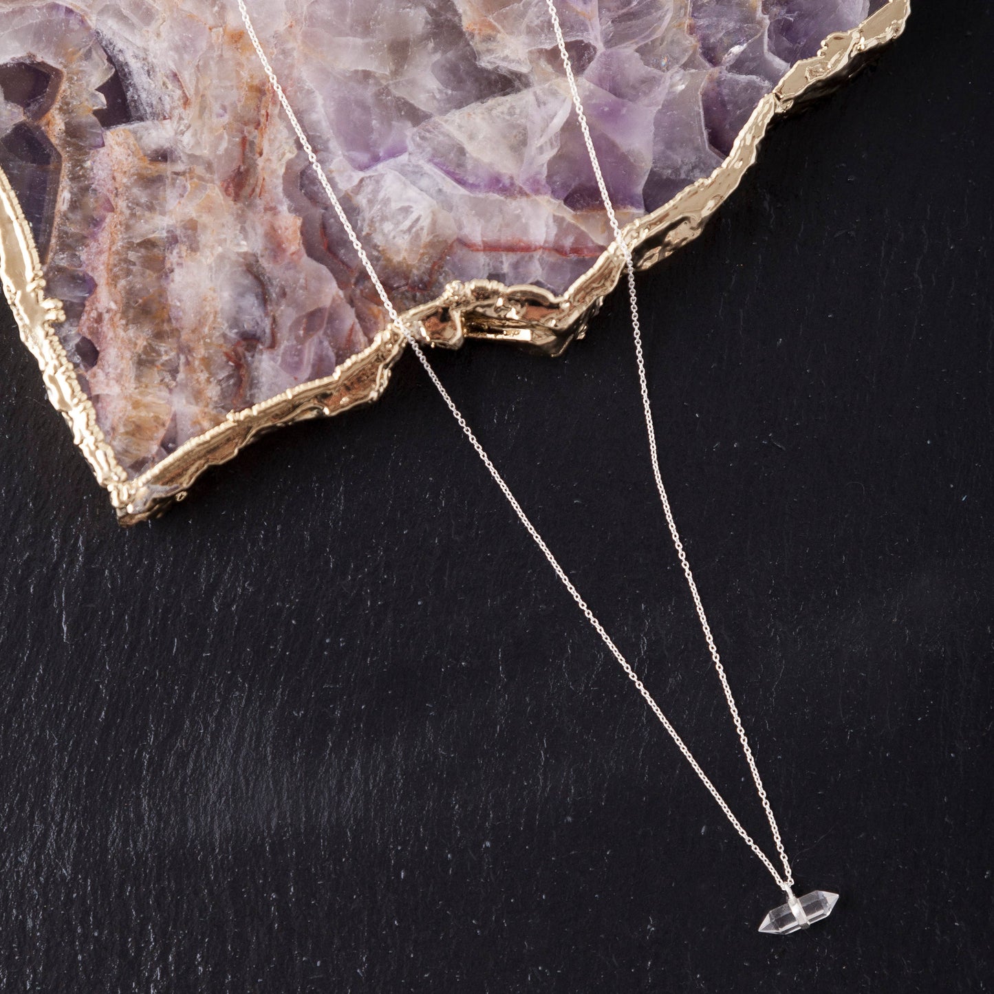 Sterling Silver Point Necklace