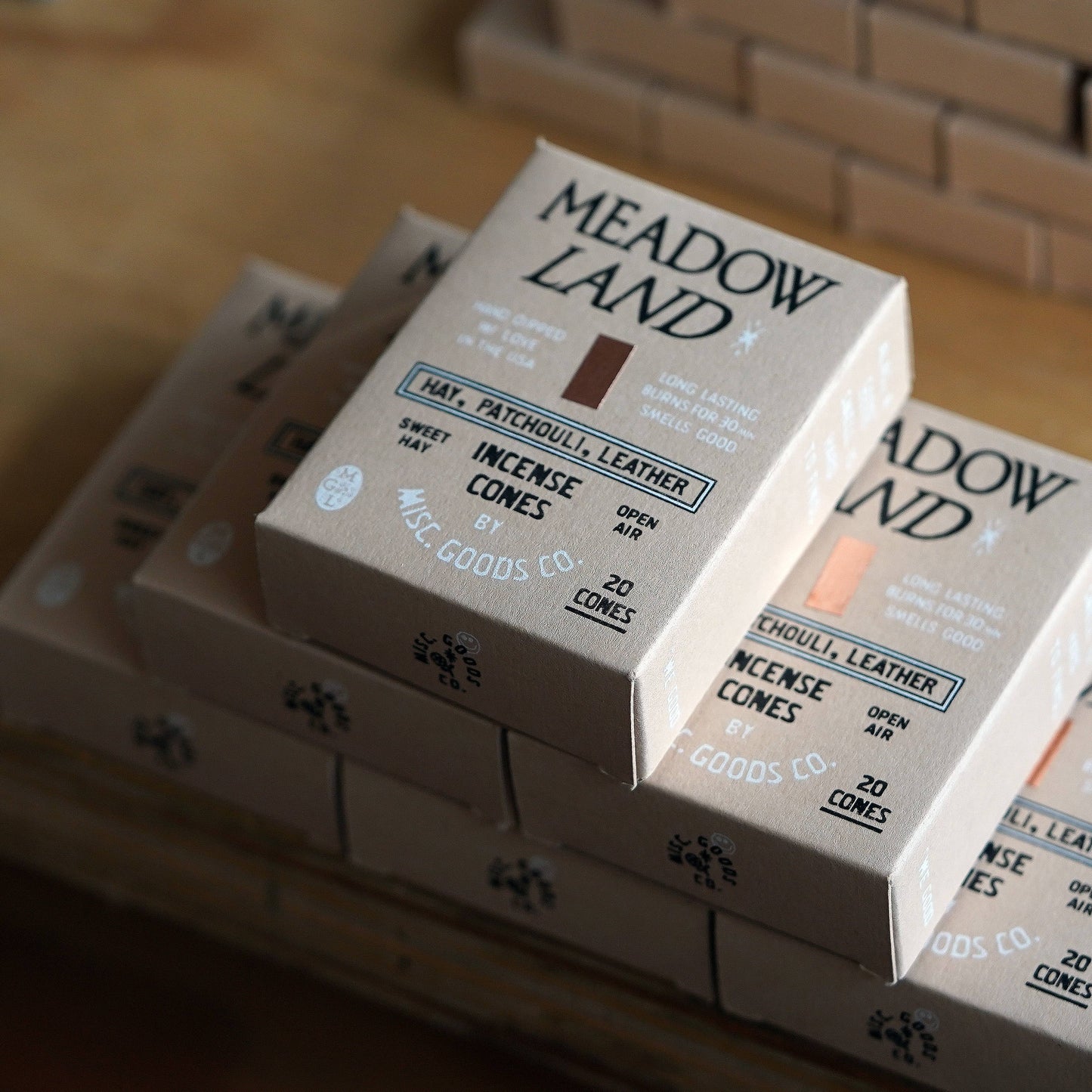 Meadowland Incense Cones | Handmade | Grass & Patchouli