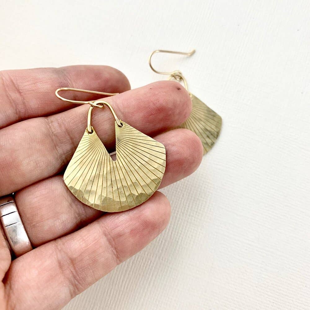 Handmade Truffle Earrings