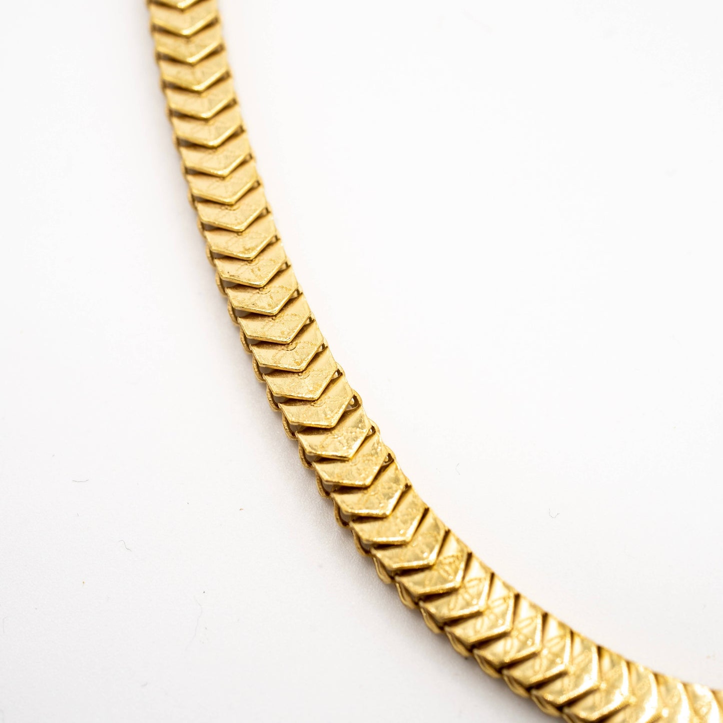 Decorated Brass Slink Chain - Anti Tarnish