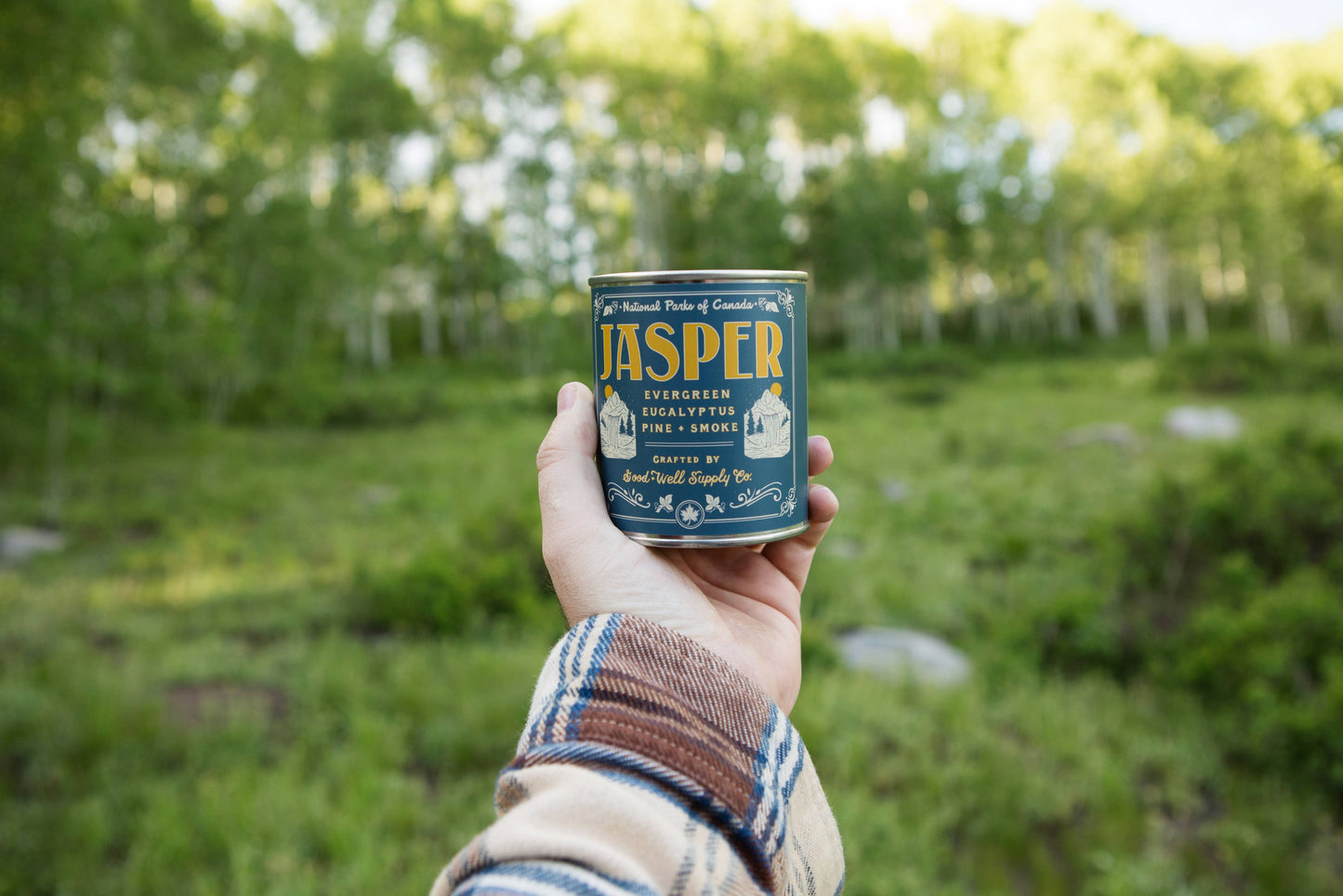 Jasper National Park of Canada Candle