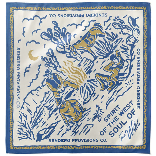 Cowboy Campfire Bandana