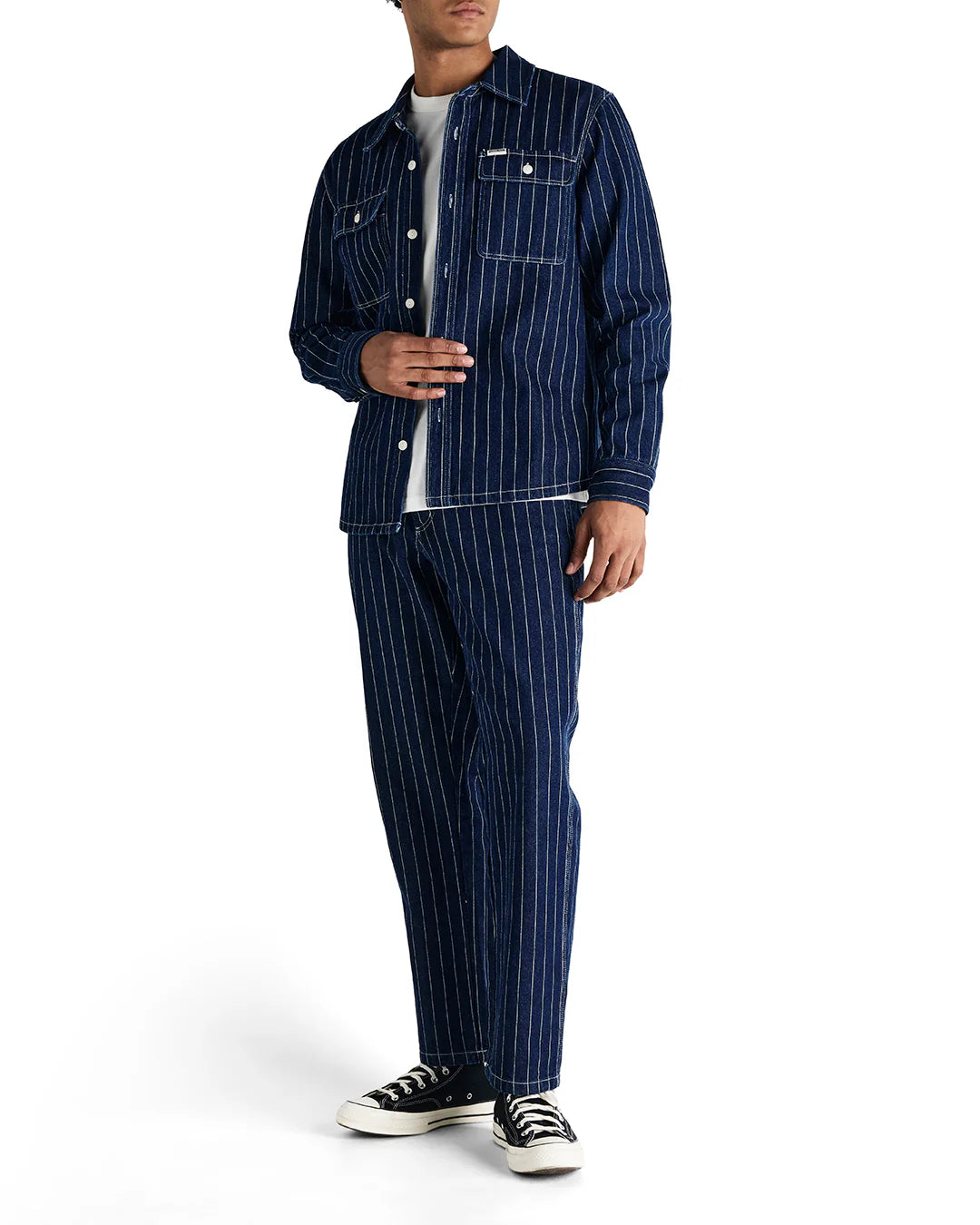 Dallas Stripe Work Pant