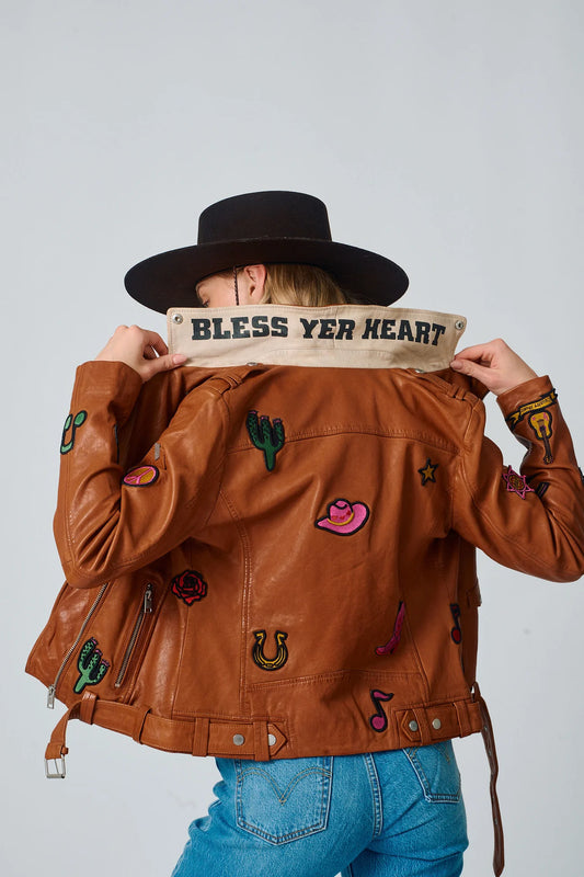 Nicole RF Western Patch Jacket