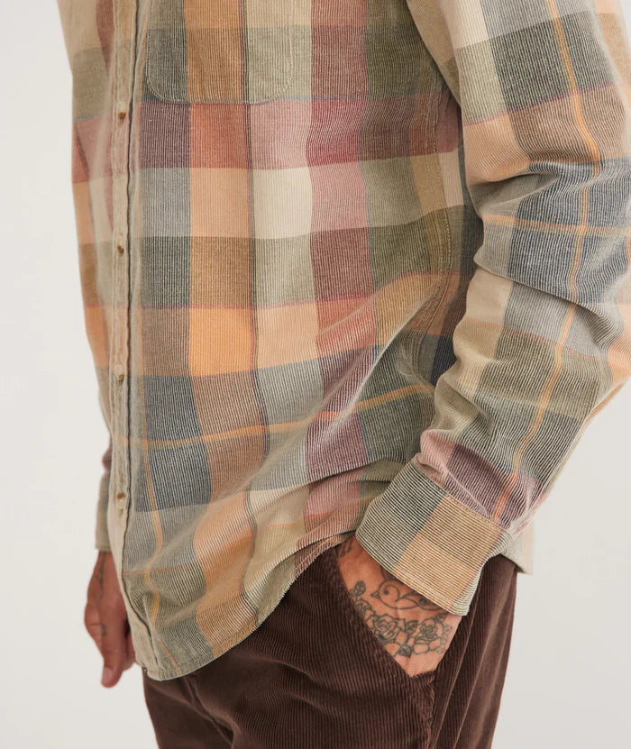 Lightweight Cord Shirt Long Sleeve
