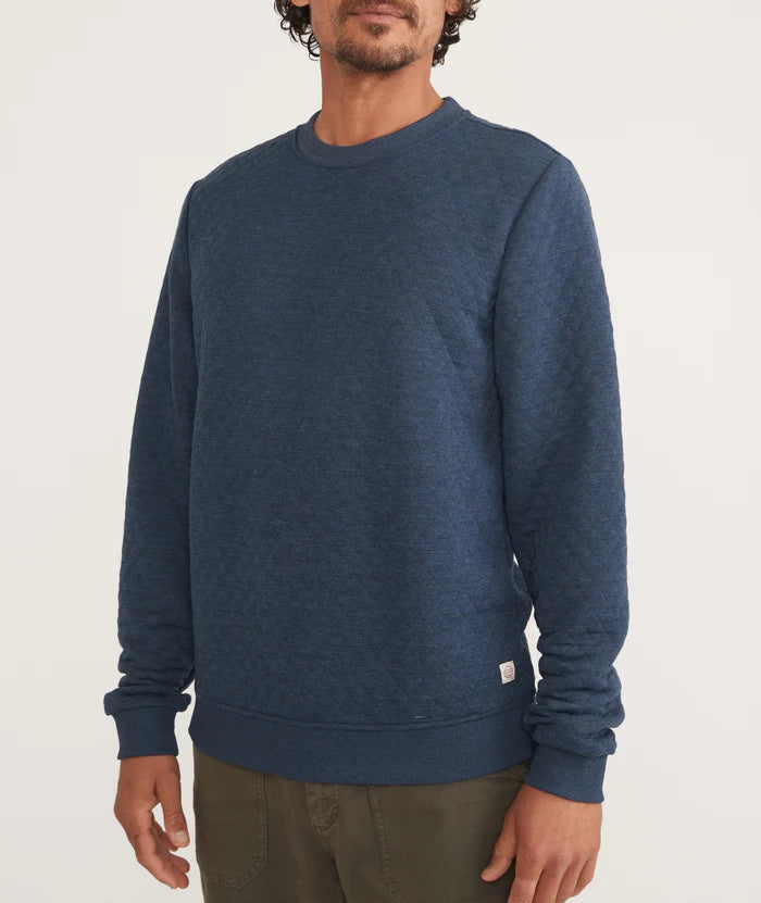 Corbet Quilted Crewneck