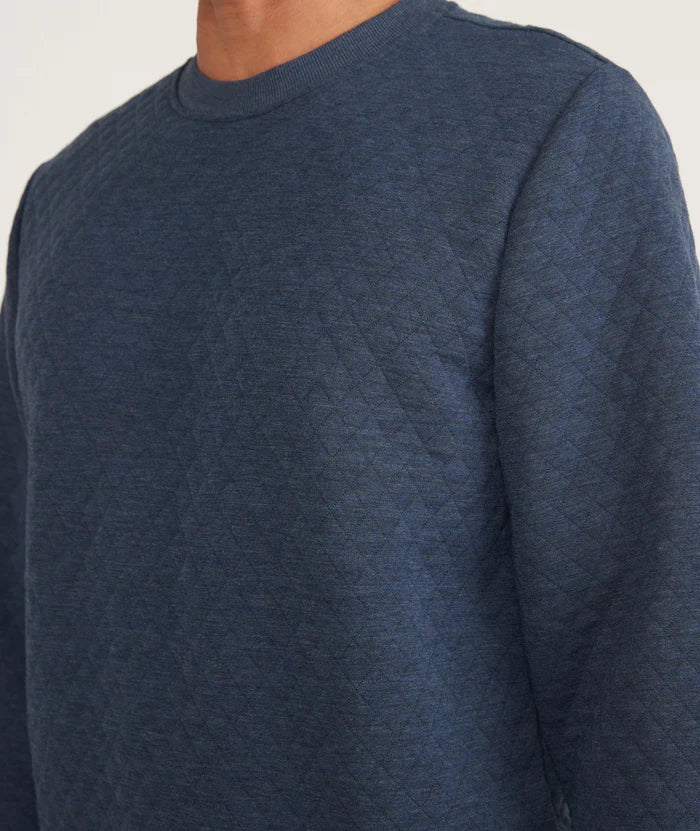 Corbet Quilted Crewneck