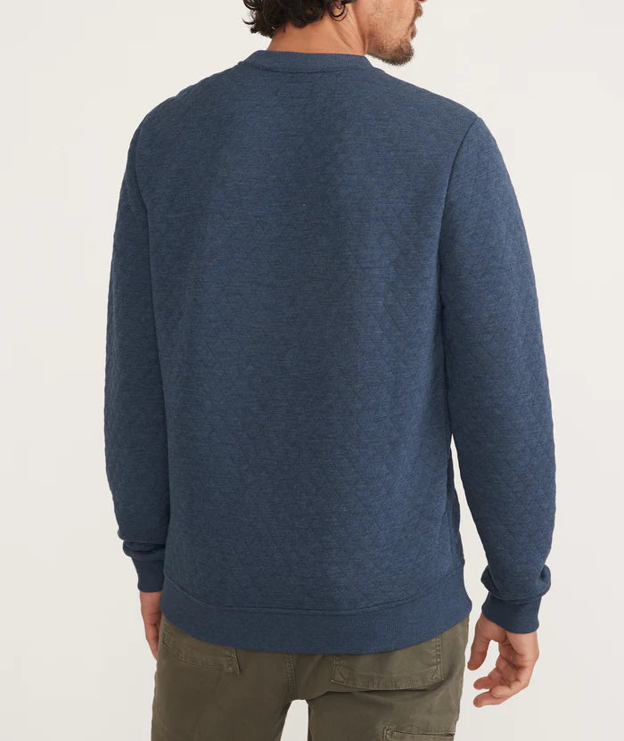 Corbet Quilted Crewneck