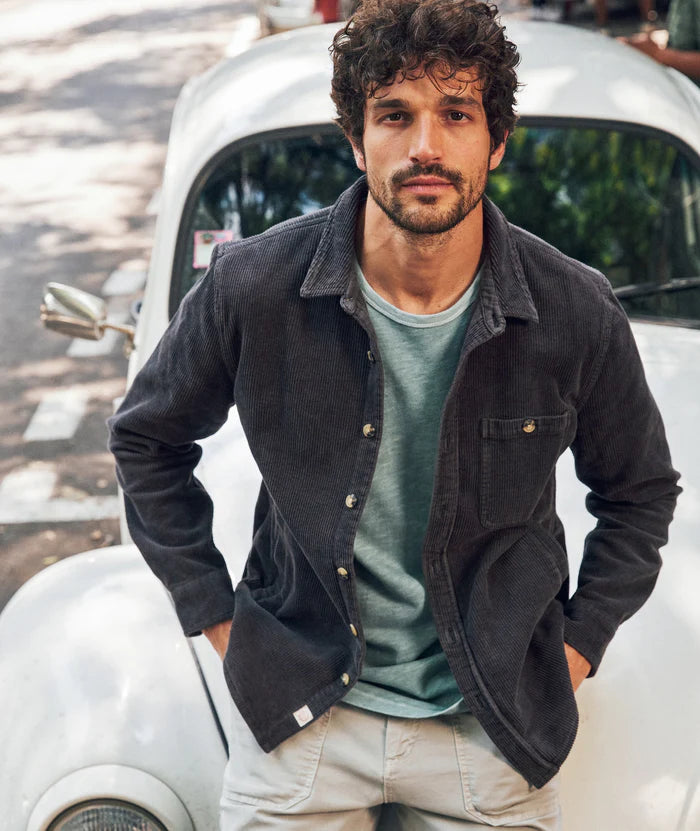 Max Broken in Corduroy Overshirt