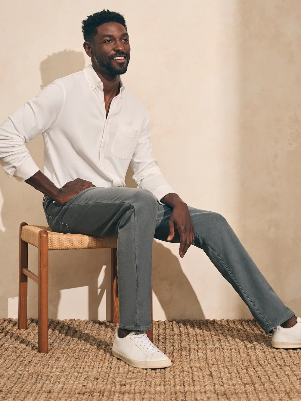 Stretch Terry 5-Pocket