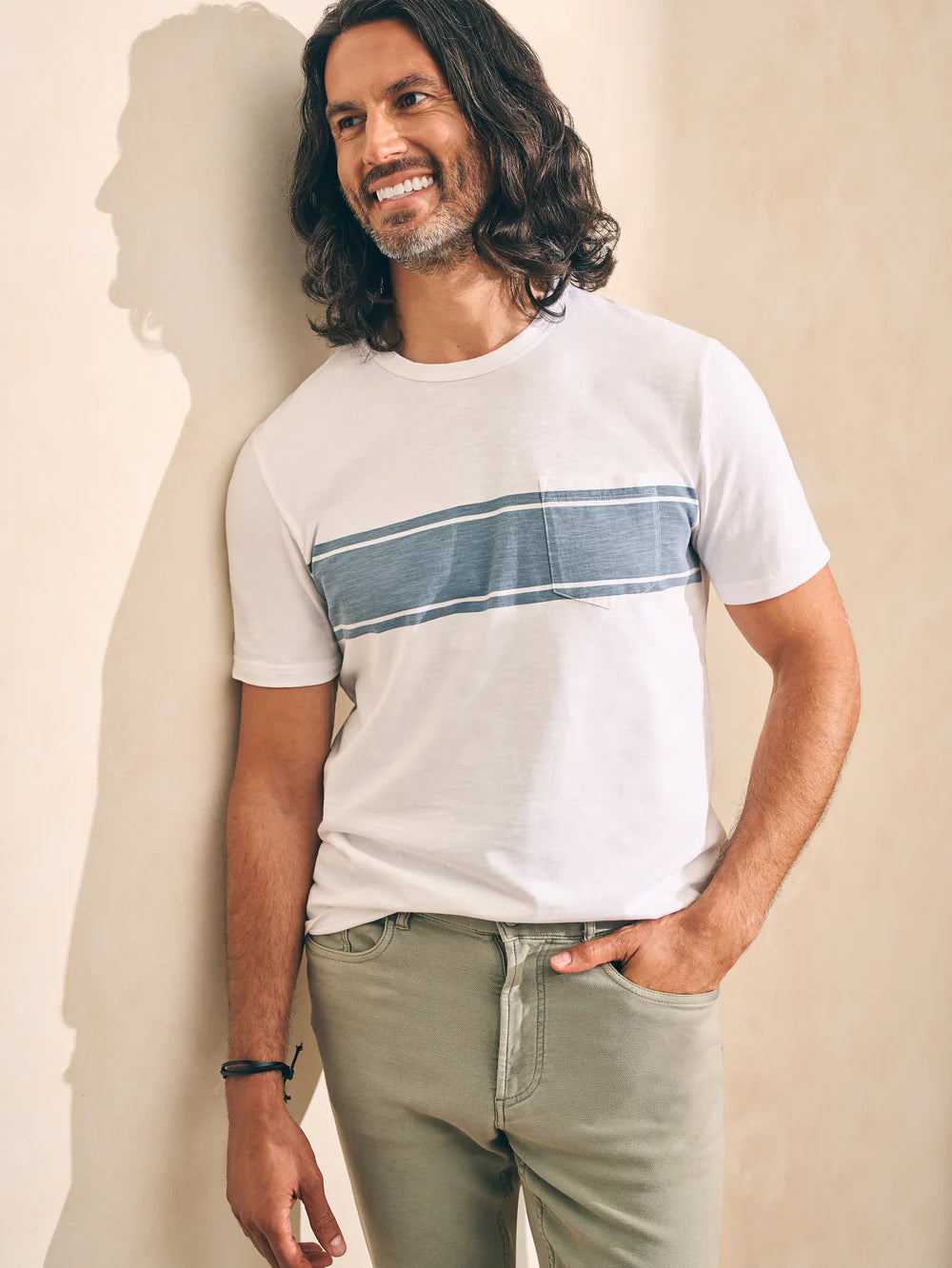 Sunwashed Organic Cotton Pocket T-Shirt