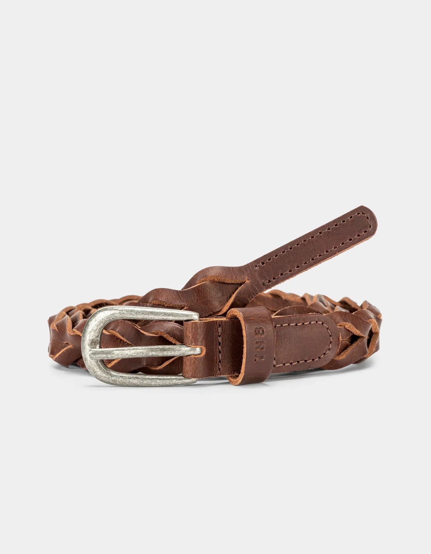 Leather Braided Belt