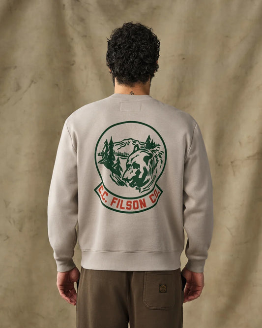 Bear Graphic Crewneck Sweatshirt