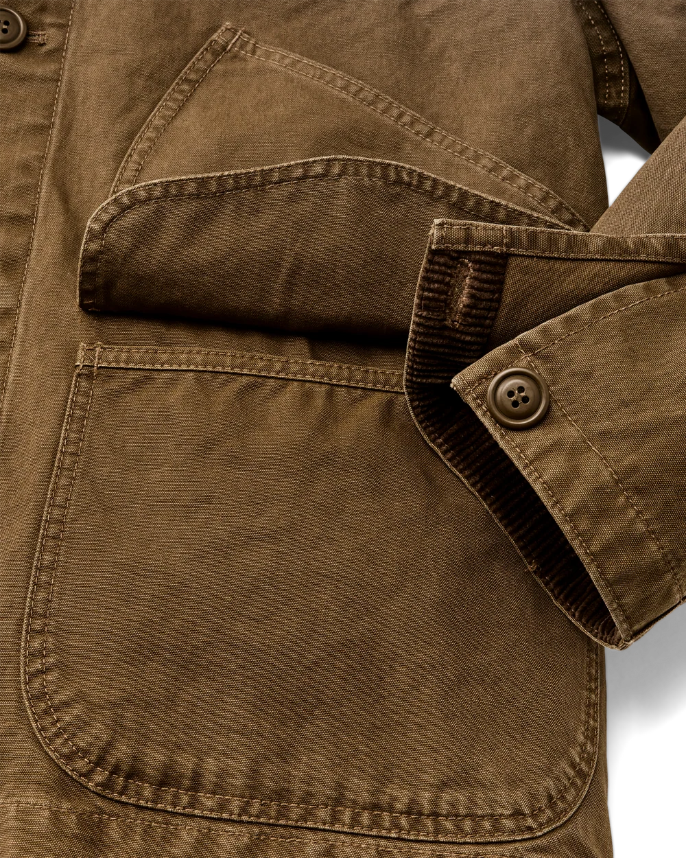 Canvas Outfitter Jacket in Kangaroo