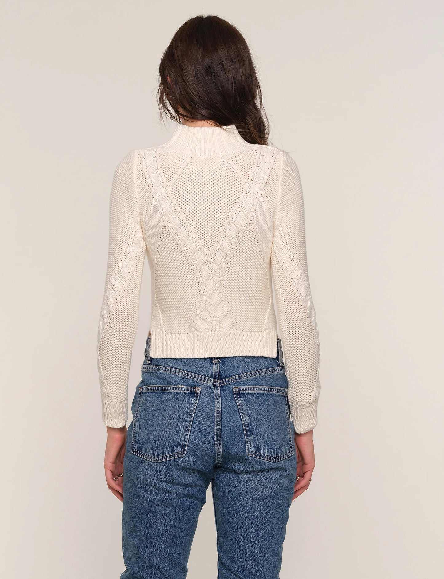 Eulalia Mock Neck Sweater