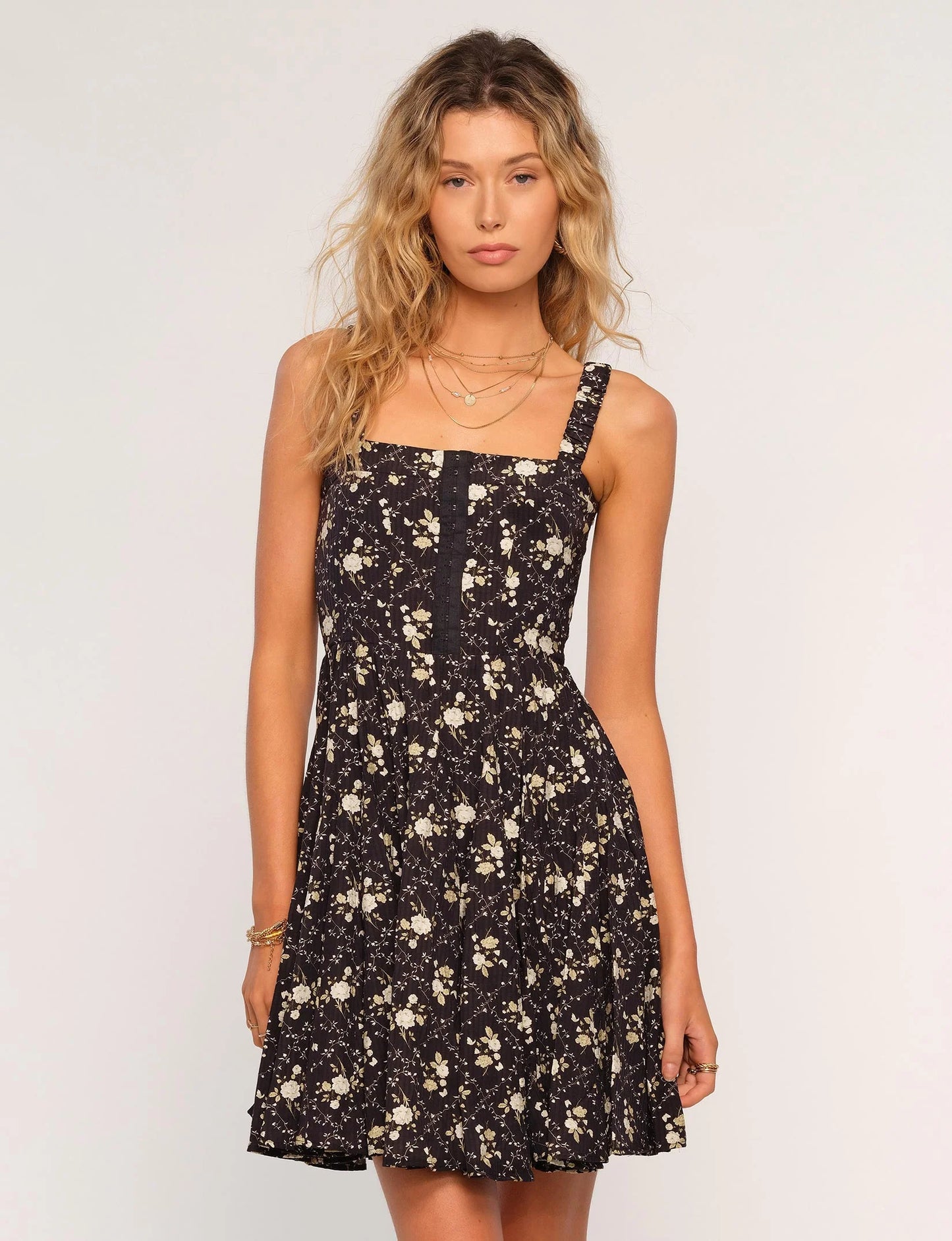 Willa Smocked Floral Dress
