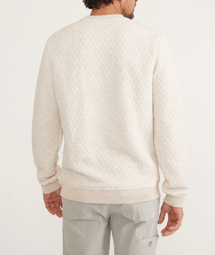 Corbet Quilted Crewneck