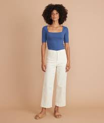 Lexi Rib Square Neck Top