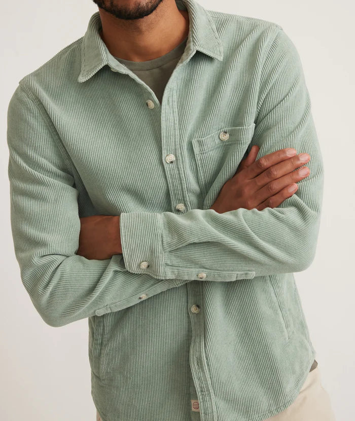 Max Broken in Corduroy Overshirt