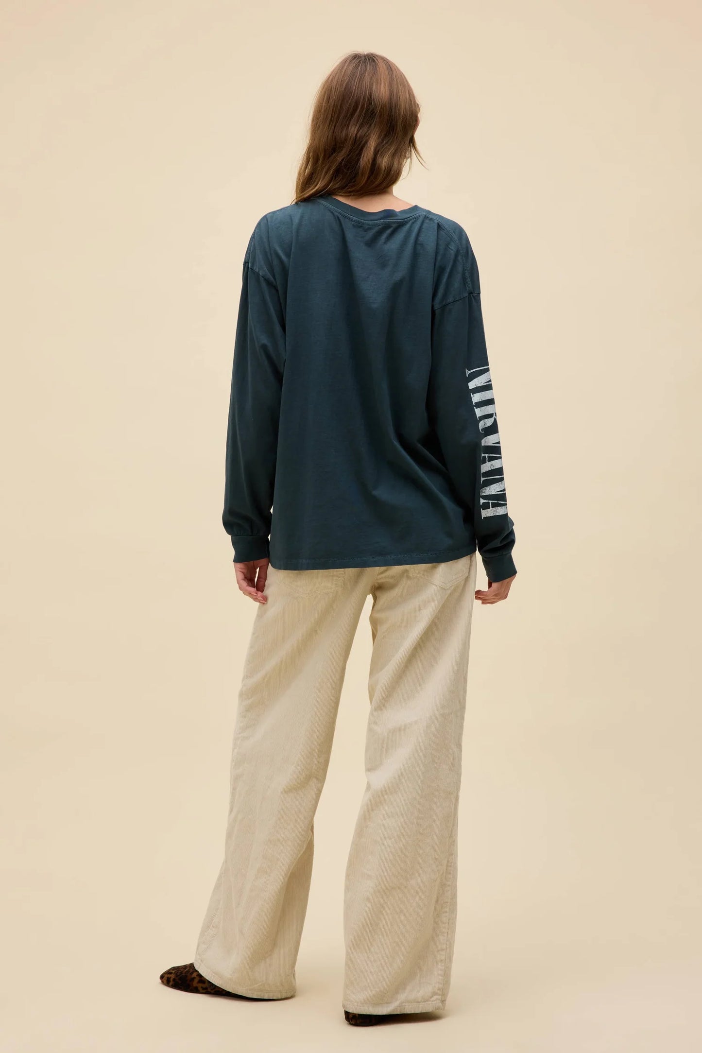 Nirvana Nevermind Smiley Merch Longsleeve T-Shirt