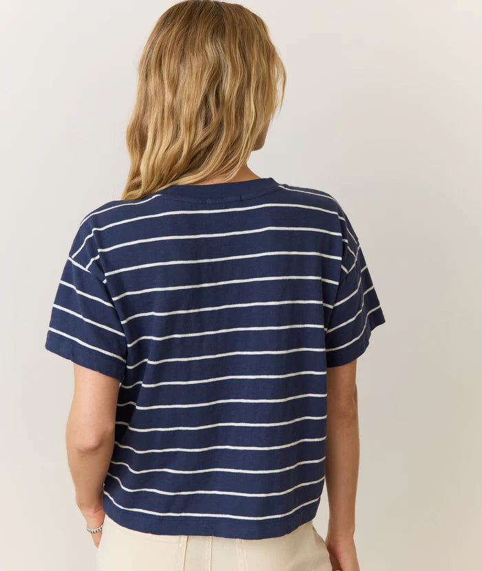 Vintage Slub Crop Tee