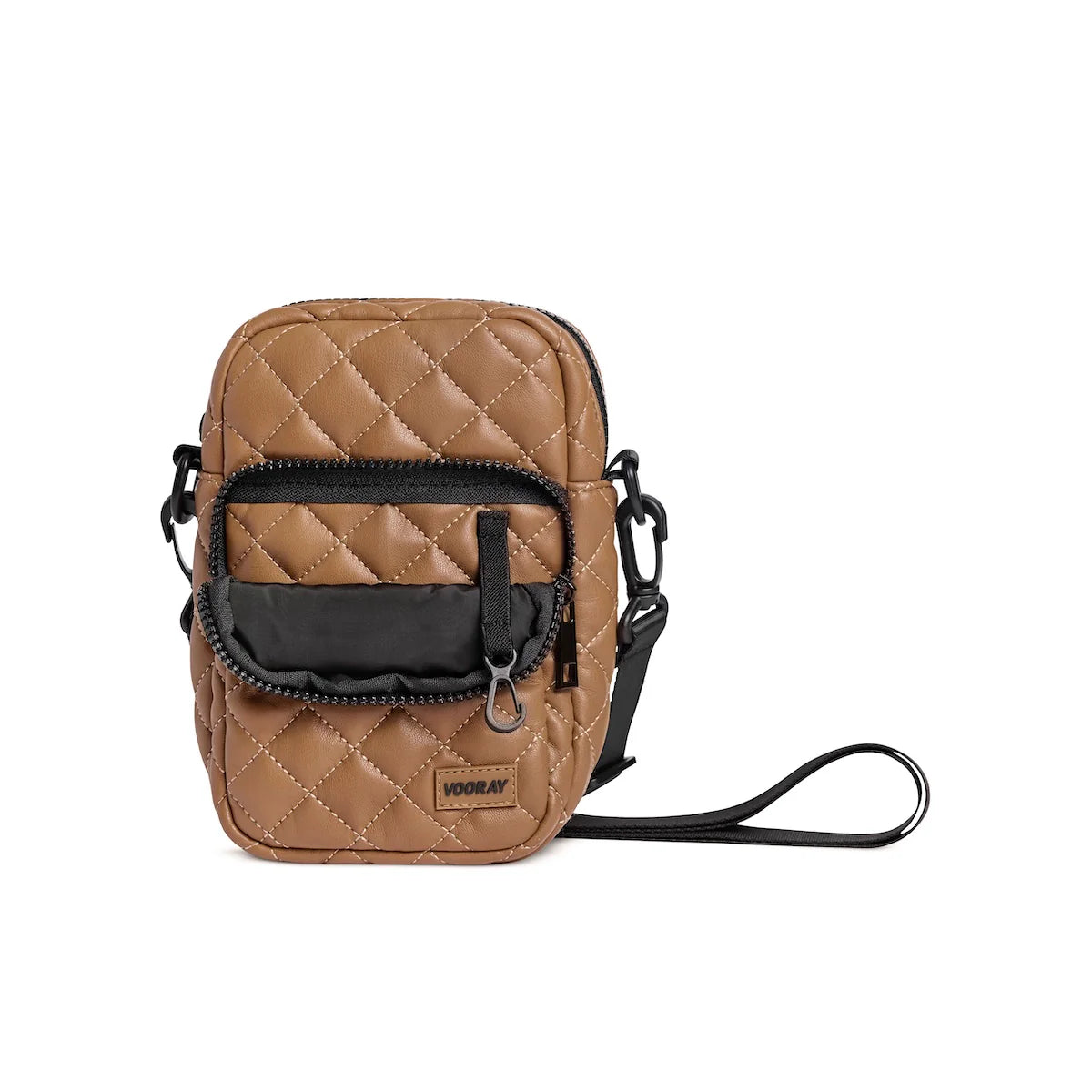 Core Crossbody Quilted Tan