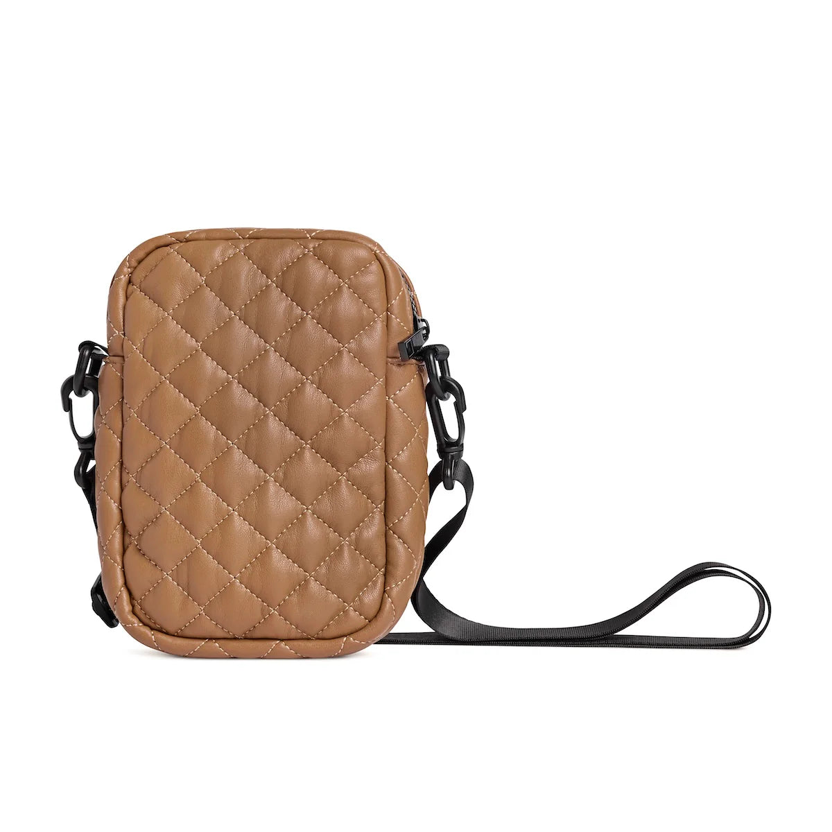 Core Crossbody Quilted Tan