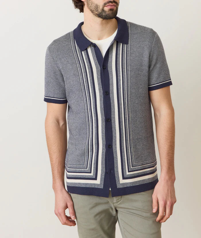 Ethan Sweater Button-Down