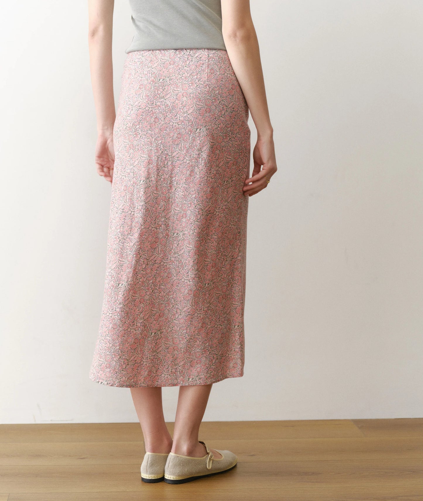 Avery Hemp Midi Skirt