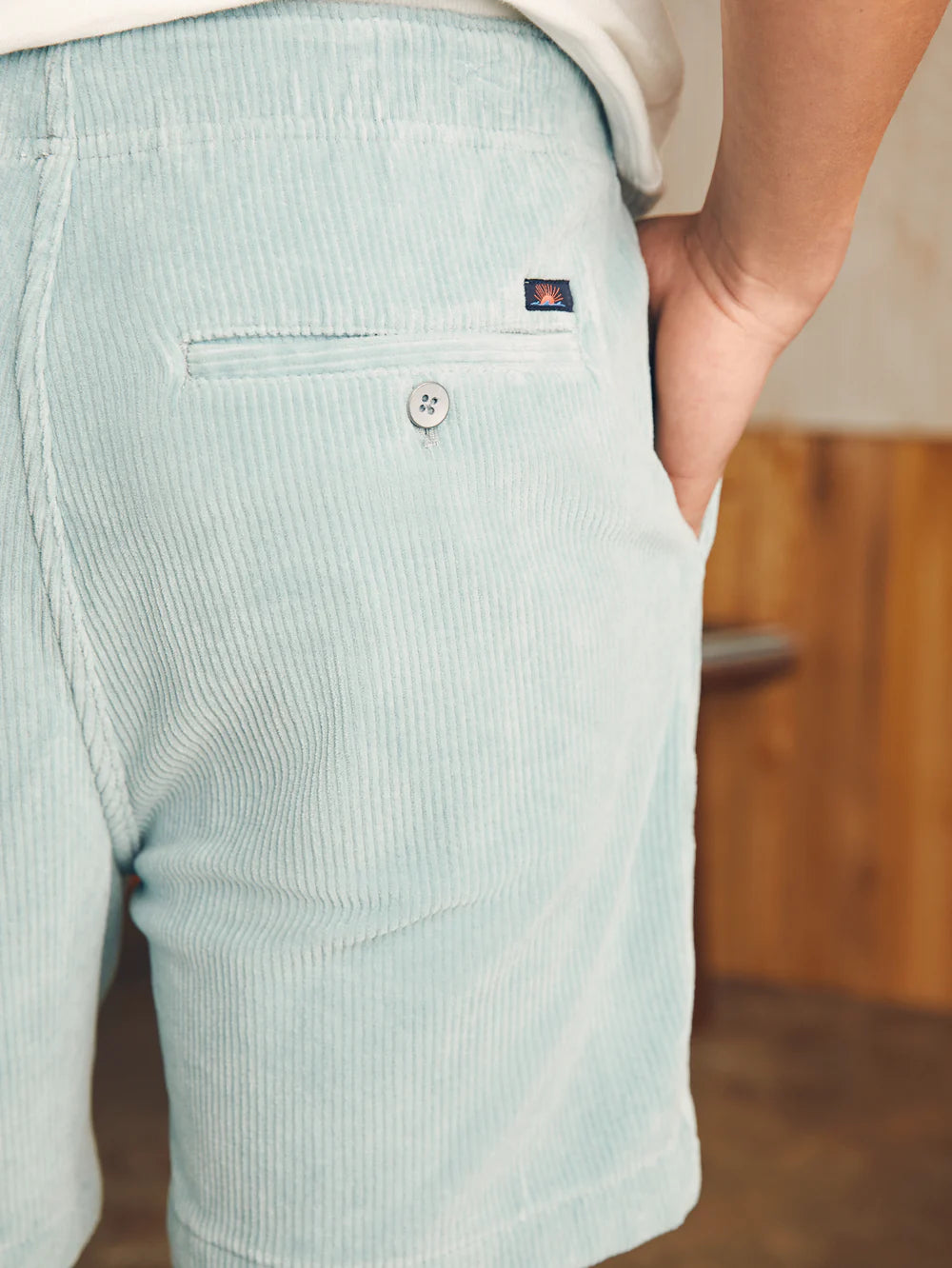 Essential Italian Knit Cord Short (6" Inseam)