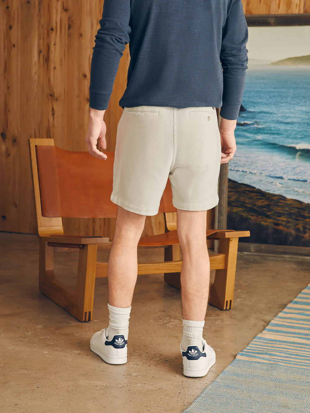 Essential Italian Knit Cord Short (6" Inseam)