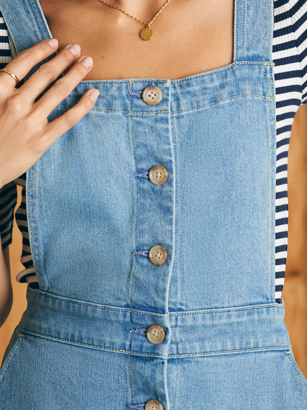 Organic Cotton Denim Remy Dress