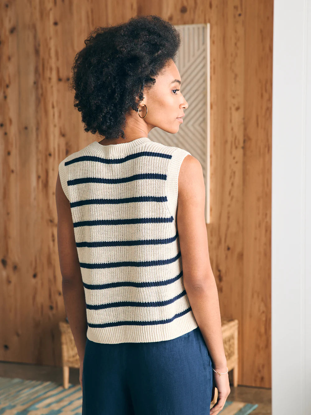 Miramar Linen Muscle Tank