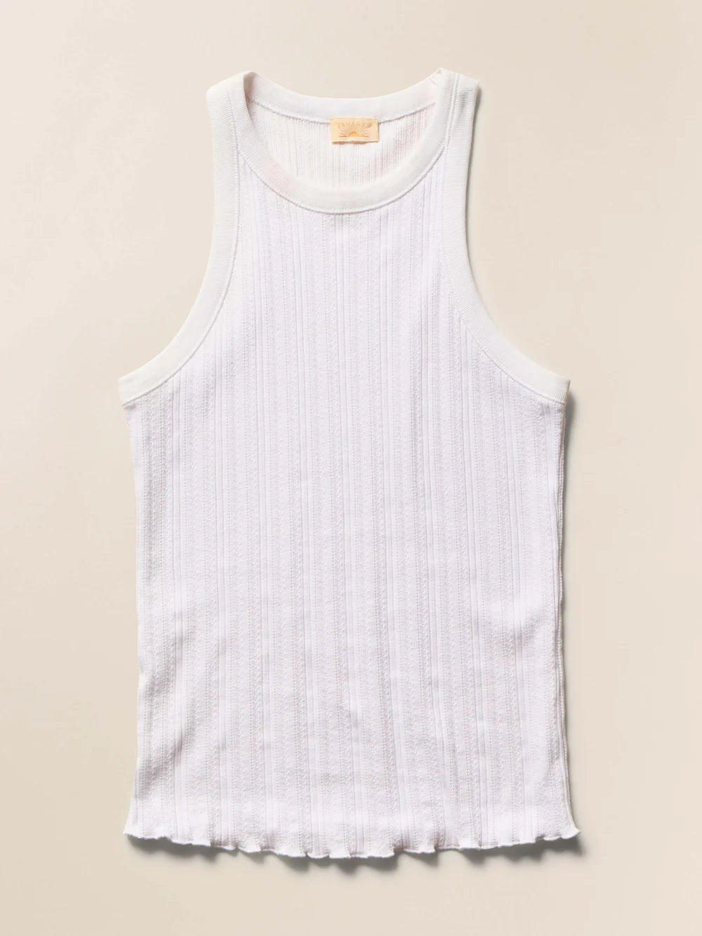 Paradise Pointelle Tank