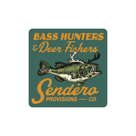 Deer Fishers Sticker
